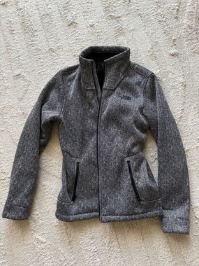 The North Face Gray Women's Full-Zip Jacket